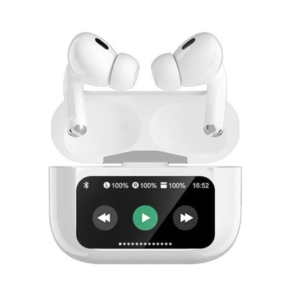 Airpods Pro 2 Screen TWS with ANC + ENC Bluetooth  (White, True Wireless)