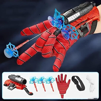 Spider Web Shooter, Finger Projectile Launcher, Heroic Web Shooting Action Toys for Kids