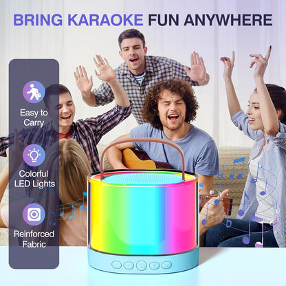 Wireless Bluetooth Speaker Multifunctional RGB Light Portable Music Player