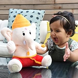 Digi Collections  Ganesh Mantra Singing Plush Toy