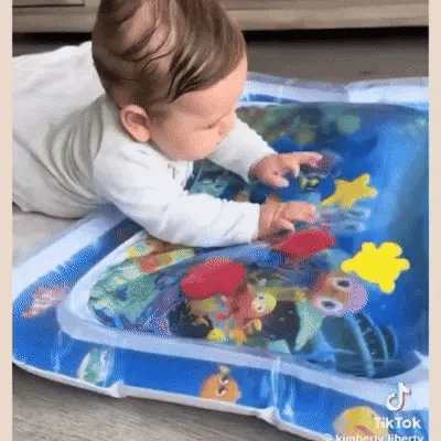 Tummy Time Baby Water Play Mat