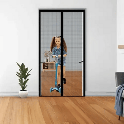 Mesh Screen Net Home Magnetic Foldable Anti Mosquito Door Curtains