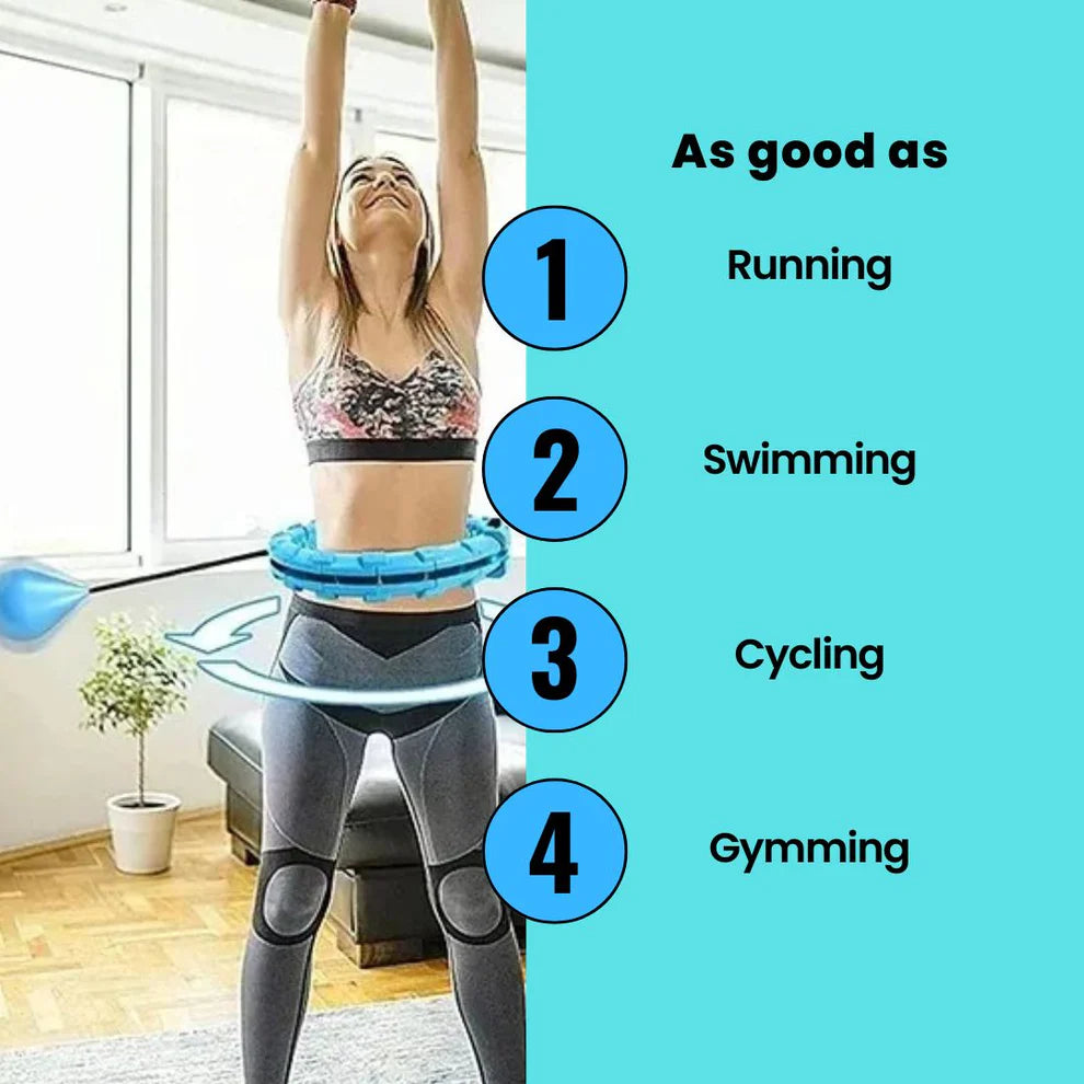 🔥 UltraHoop Weighted Smart Hula Hoop🎯