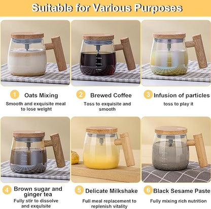 Electric Self-Stirring Coffee Mug ⚡