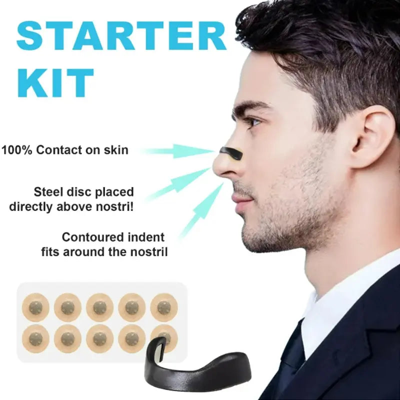 Magnetic Nose Patches Magnets Anti Snoring Improve Sleeping Quality