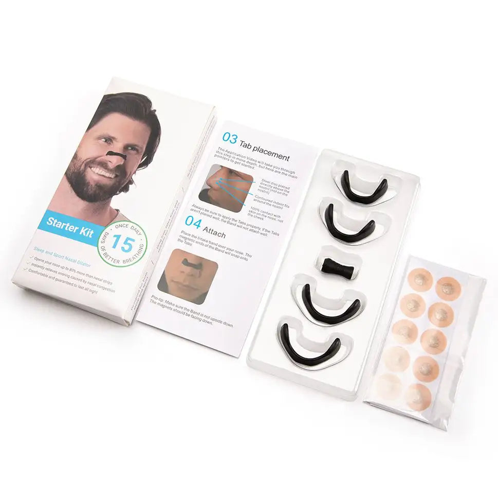 Magnetic Nose Patches Magnets Anti Snoring Improve Sleeping Quality