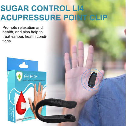 EELHOE Sugar Relief LI4 Acupressure Point Clamp