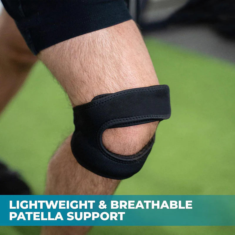 Patella Knee Support Strap - Joint Pain Relief for Men & Women (Pack of 1)