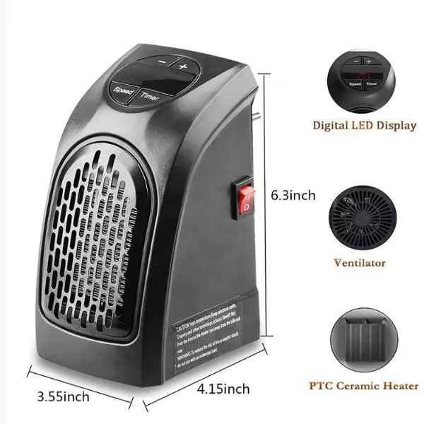 Mini Portable 400W Handy Air Room Heater
