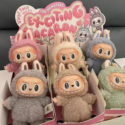 Original POP MART The Monsters Macaron Series Labubu Blind Box