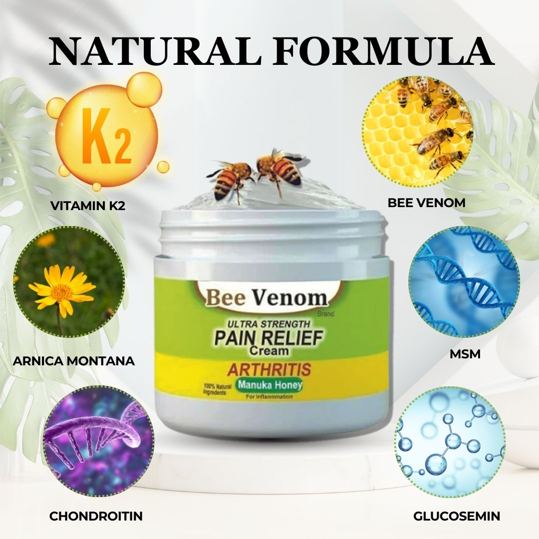 Bee Venom Ultra Pain Relief Cream (Buy 1 Get 1 Free !!)