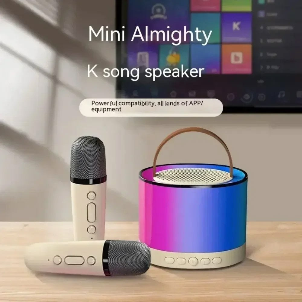 Wireless Bluetooth Speaker Multifunctional RGB Light Portable Music Player