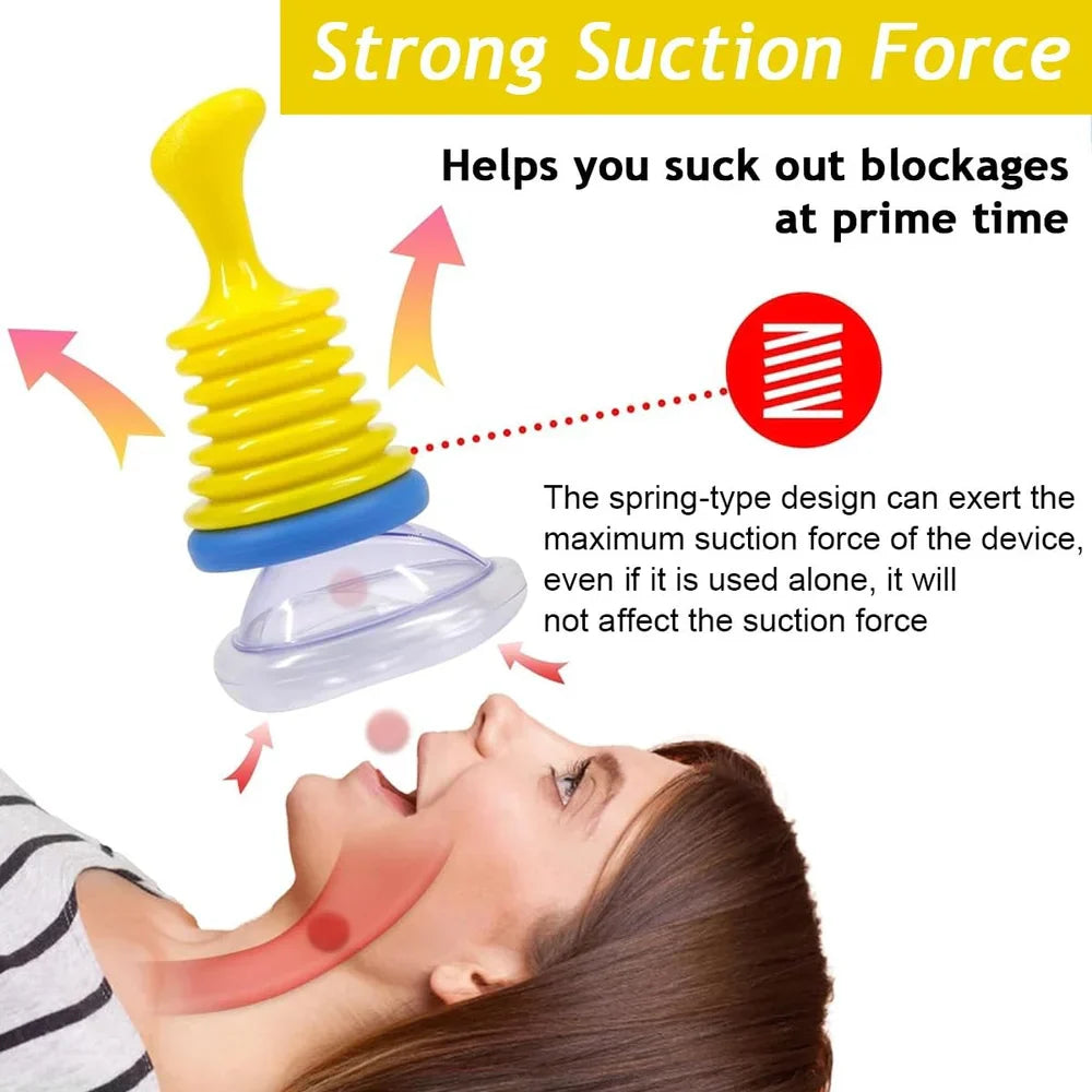Anti-Choking Device for Kids & Adults – Emergency Airway Clearing Device for Home, Travel, Schools, and Elderly Care