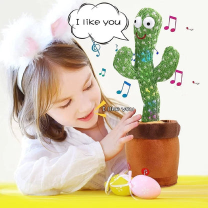 Dancing Cactus Toy for Toddlers & Kids – Interactive Music & Light-Up Fun!