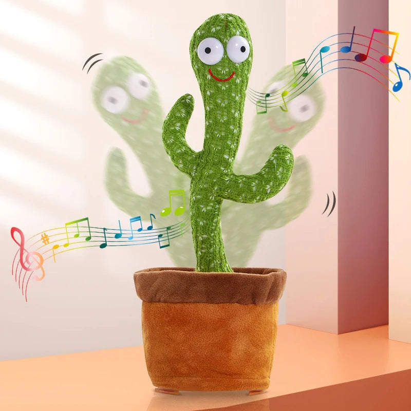 Dancing Cactus Toy for Toddlers & Kids – Interactive Music & Light-Up Fun!