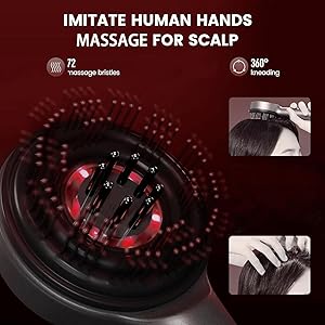 Digi Collections Earwig Electric Scalp Massaging Brush
