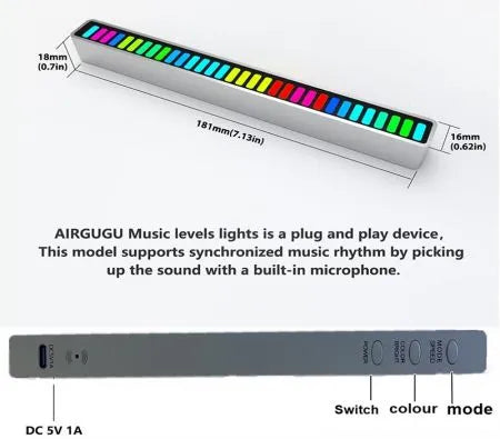Digi Smart RGB Rhythm Sound Bar