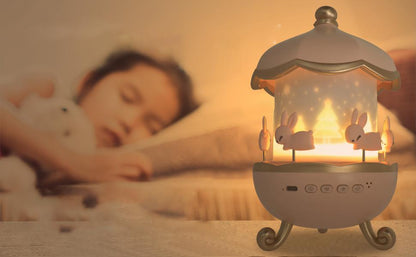 6 Films Projector Carousel Rotating Cabin Projector Lamp