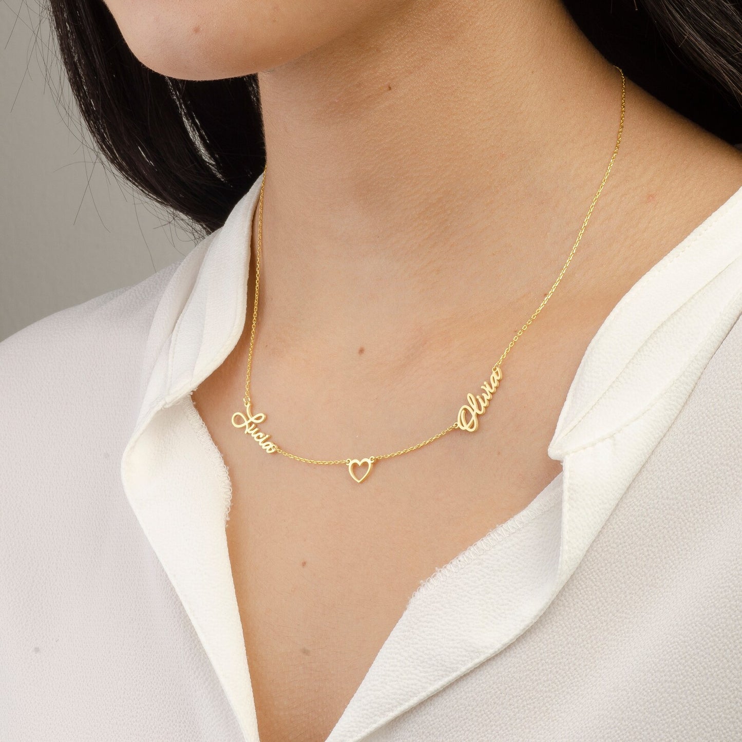 Multiple Name Necklace