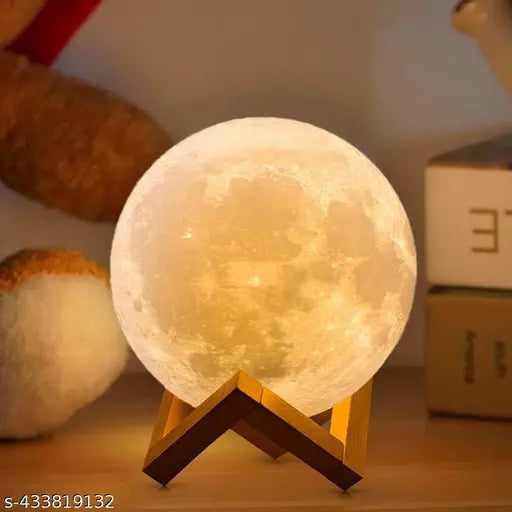 7 Color Changing 3D Moon Lamp for Home Decor