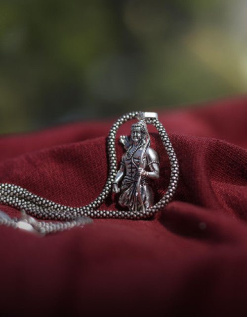 Lord Ram Pendant With Chain