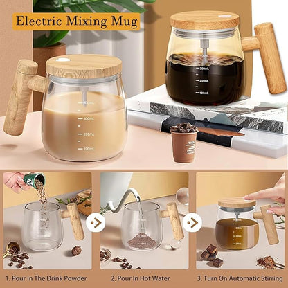 Electric Self-Stirring Coffee Mug ⚡