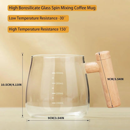 Electric Self-Stirring Coffee Mug ⚡