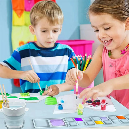 Silicone Craft Mat for Painting Play Doh and Clay for Kids